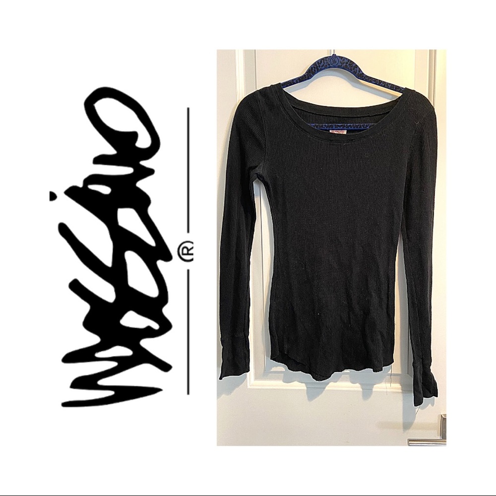 EUC Waffle Knit Layering Tee